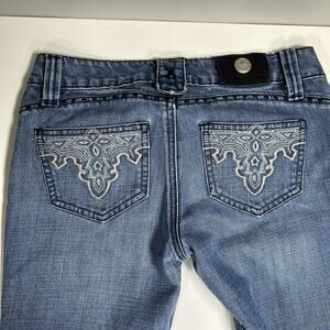 Antik Denim Jeans Women’s 27 Bootcut Flare Embroidered Y2K Denim